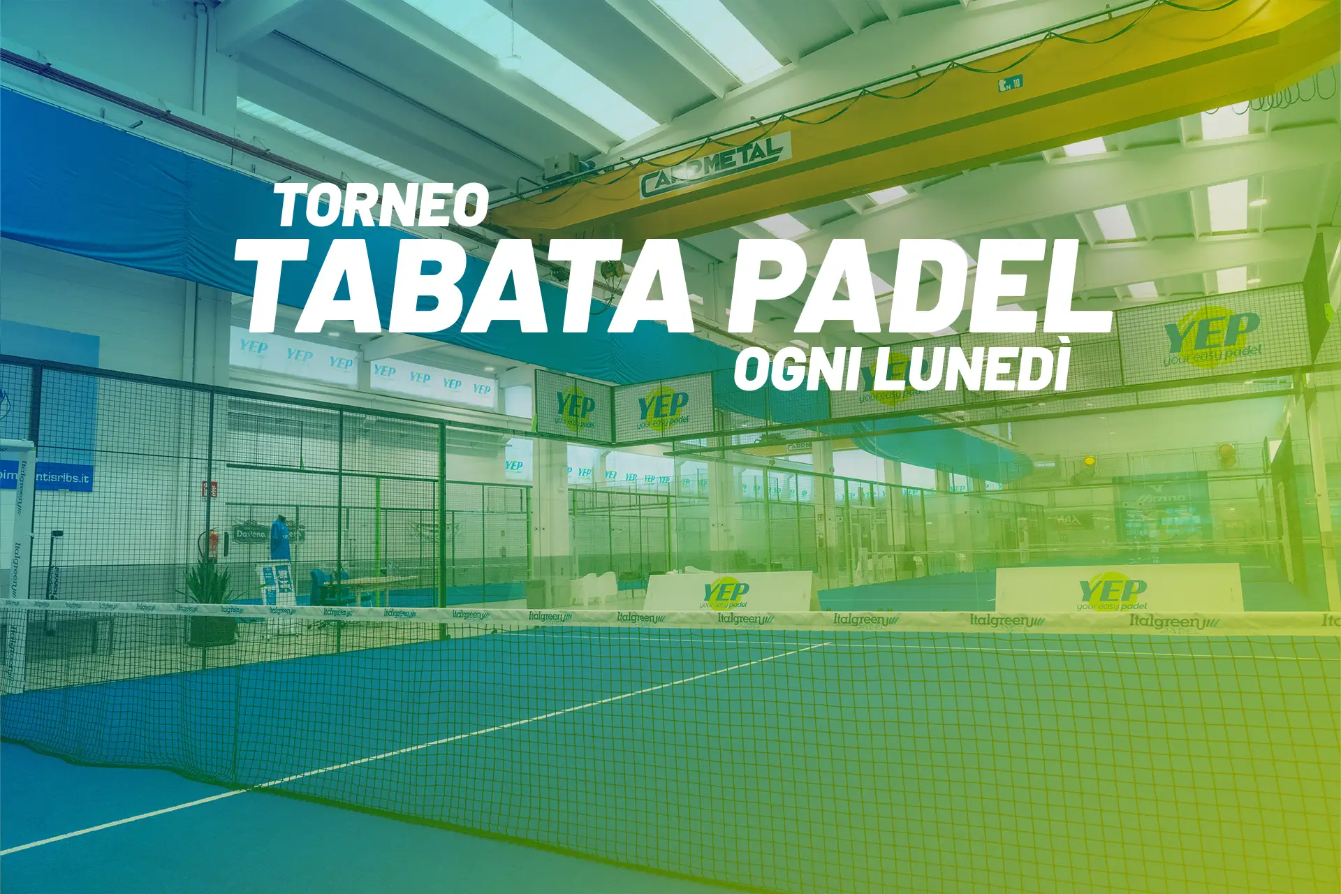 TABATA PADEL – OGNI LUNEDì